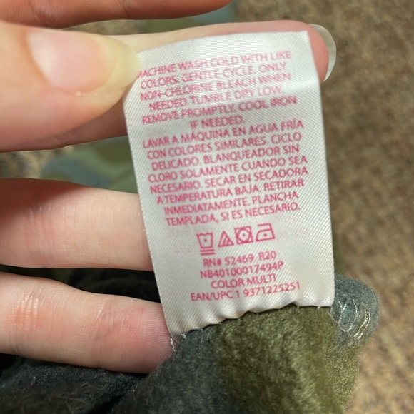 No Boundaries Girls Camo Jogger Sweatpants, Size Large (11-13) - Picture 6 of 6